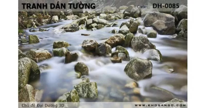 Tranh dán tường Đại Dương 3D DH-0085