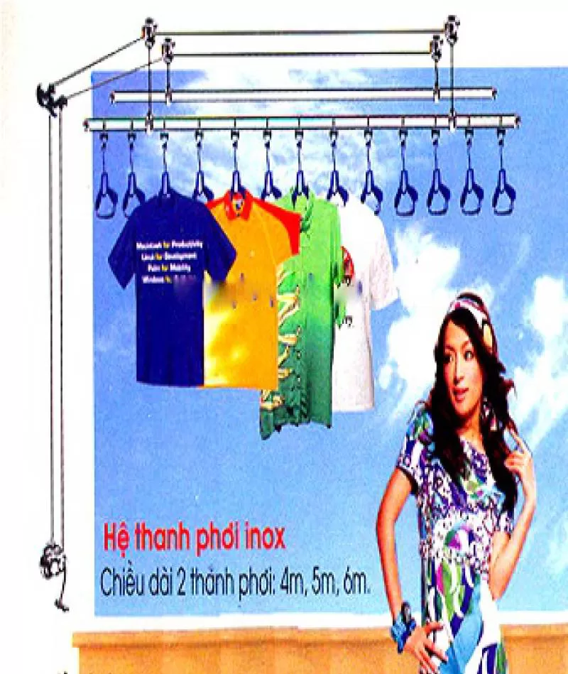 giàn phơi quần áo thông minh cao cấp chất lượng giá cả phải chăng