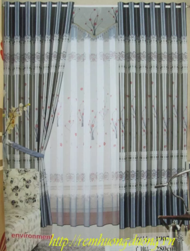 Rèm vải đẹp cho phòng ngủ