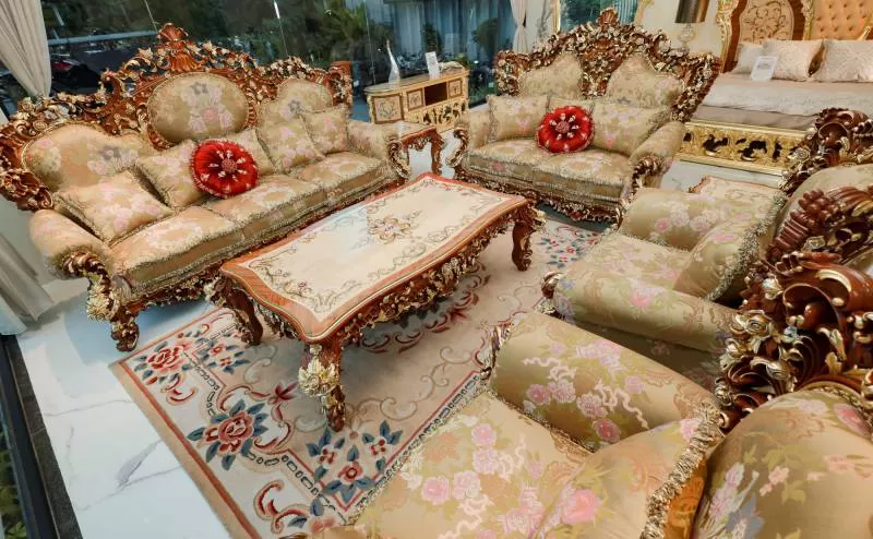 Bộ sofa - 1 sofa 3 - 2 sofa 1 - 1 sofa 2 -1 bàn -2 đôn