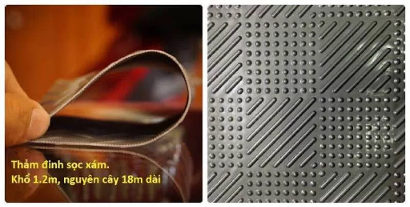 Thảm nhựa đinh sọc