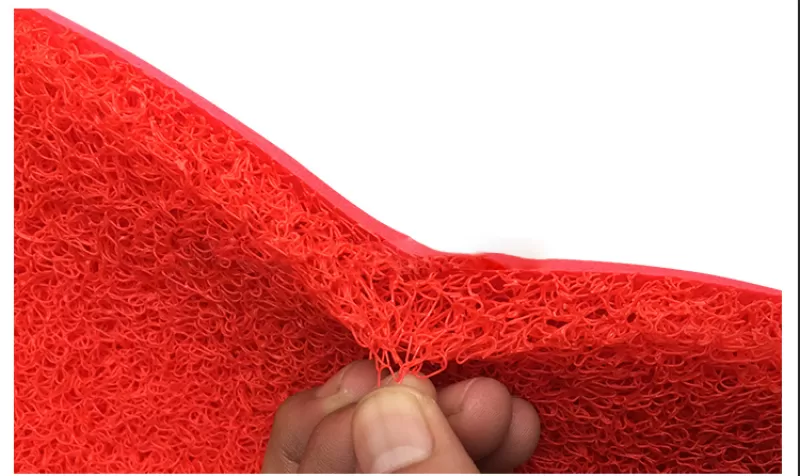 Thảm nhựa rối sợi mỳ tôm
