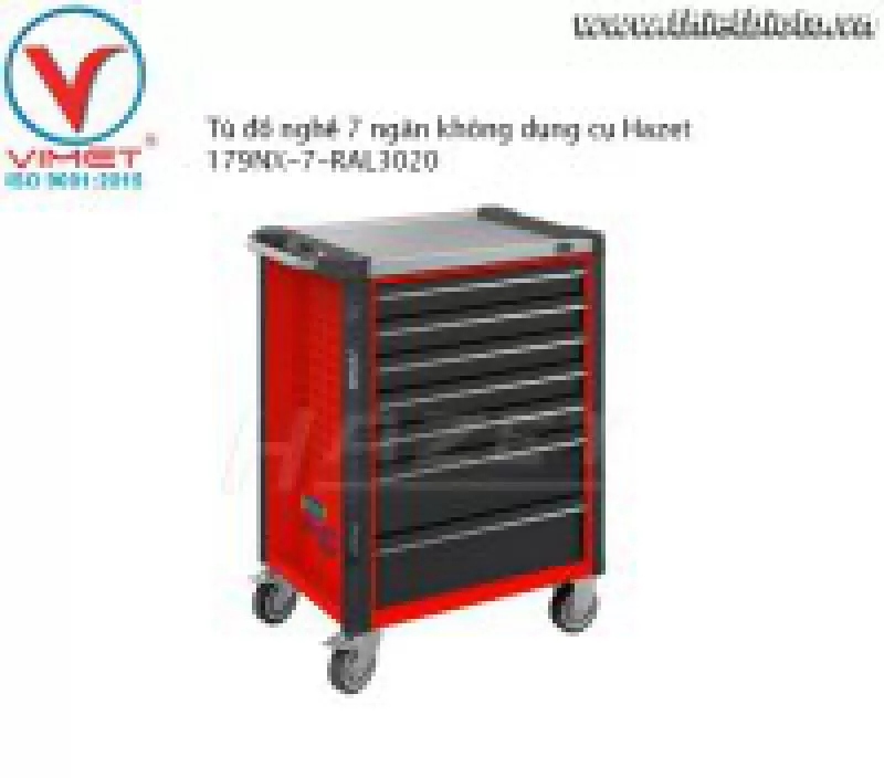 Tủ đồ nghề 7 ngăn không dụng cụ Hazet 179NX-7-RAL3020