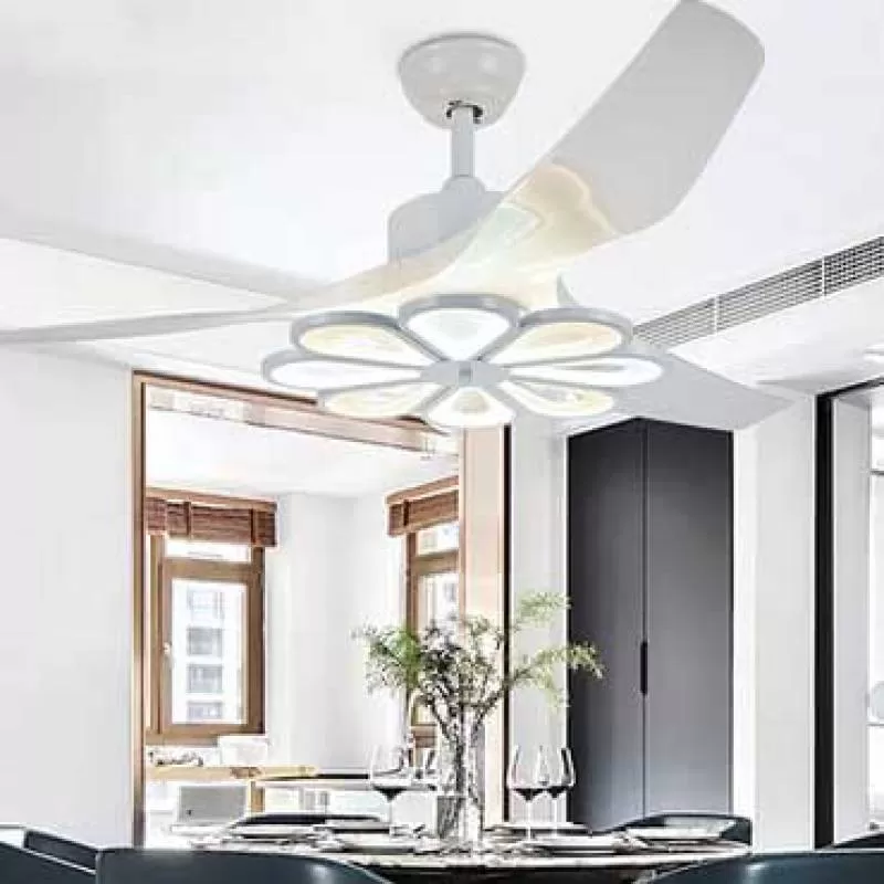 Quạt trần đèn LED màu trắng FG F097 