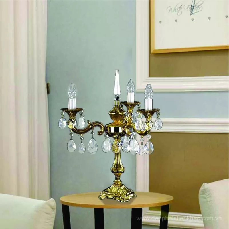 Đèn bàn SONA III BRASS ANTIQUE 8006 TL Bởi 6425 đánh giá
