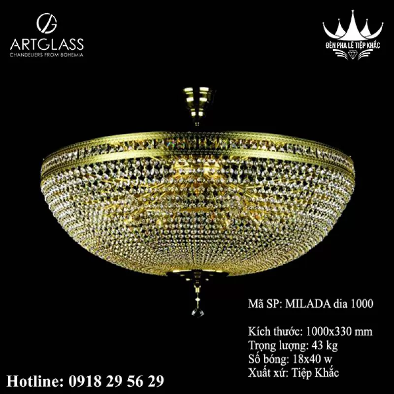 Đèn đại sảnh MILADA dia 1000 Bởi 6249 đánh giá