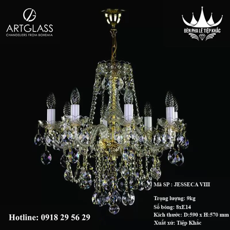 Đèn Phòng Khách JESSICA VIII Bởi 6169 đánh giá