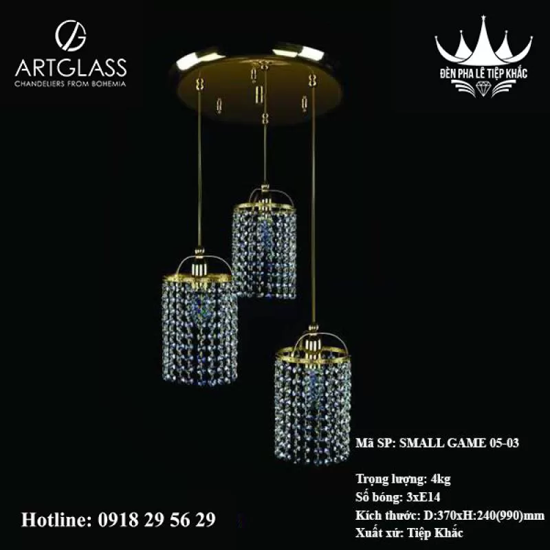 Đèn phòng ăn SMALL GAME 05-03 CE Bởi 6141 đánh giá