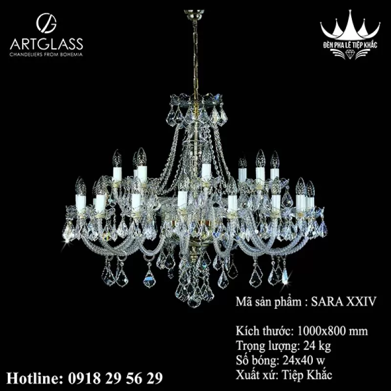 Đèn đại sảnh SARA XXIV Bởi 6257 đánh giá