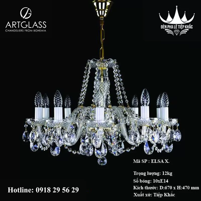 Đèn Phòng Khách ELSA X Bởi 6163 đánh giá