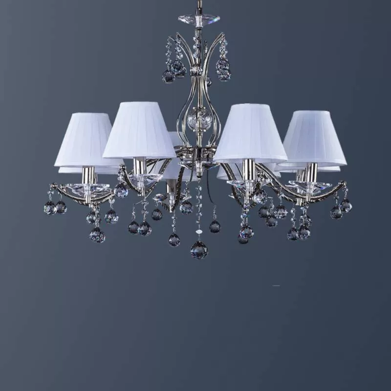 Đèn chùm đồng CHANTAL VIII Nickel - 8006 Bởi 6533 đánh giá