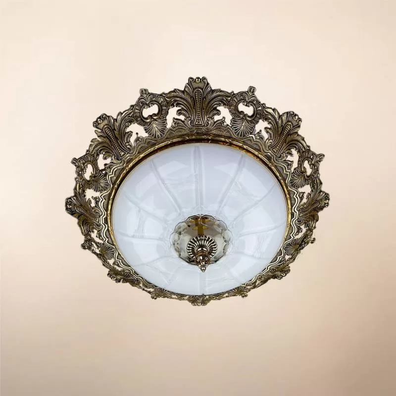 Đèn Lồng Ốp Trần SHARLEEN DIA 470 BRASS ANTIQUE Bởi 6348 đánh giá