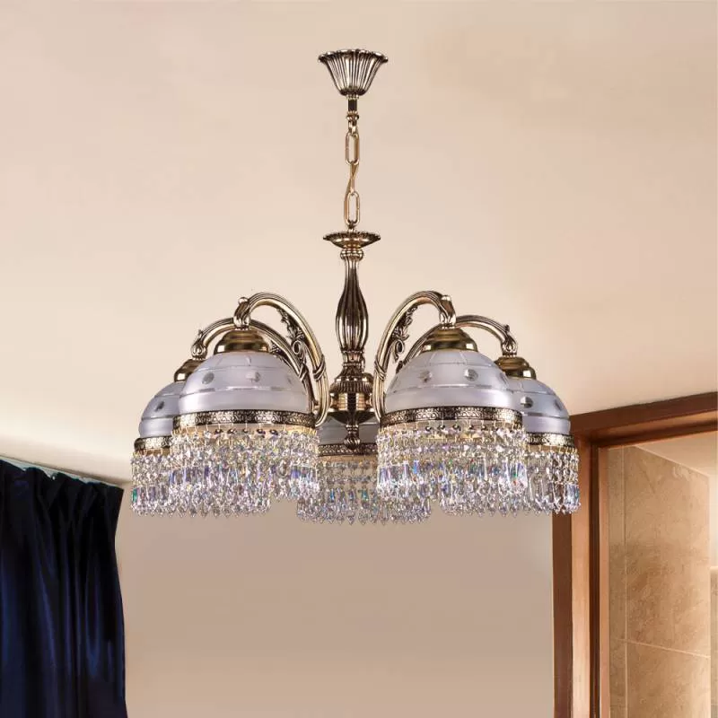 Đèn Chùm Đồng CASSANDRA V. brass antique Bởi 6186 đánh giá