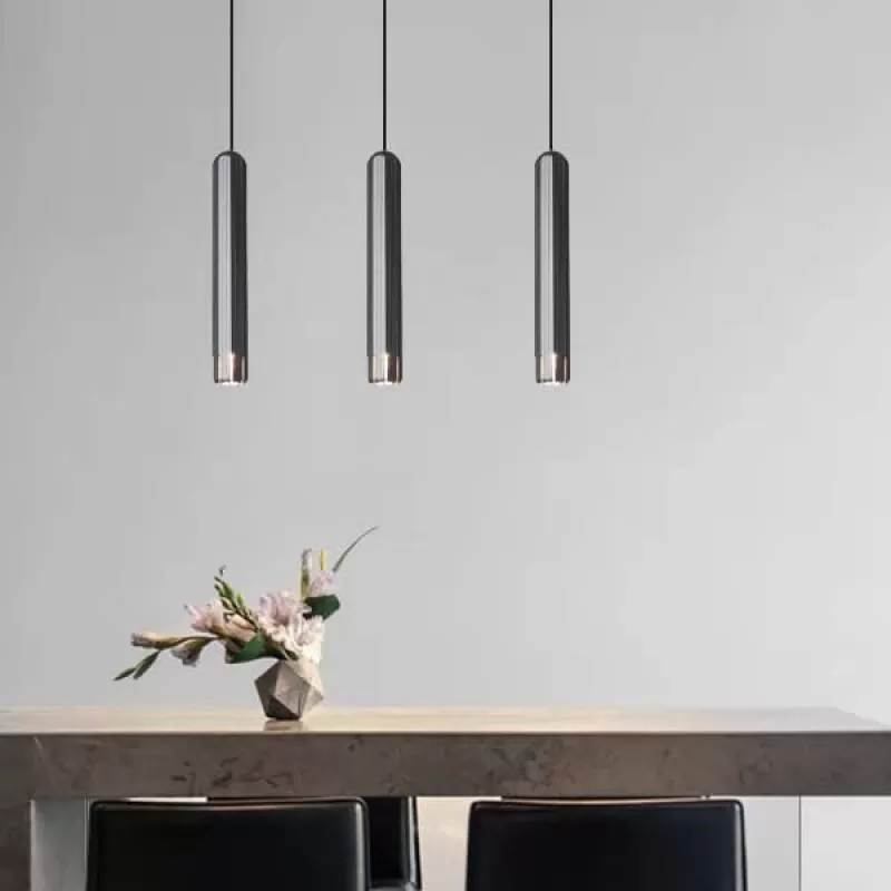 Đèn thả trần chiếu điểm tab đầu giường phòng ngủ D40mm DC-THD26XAM