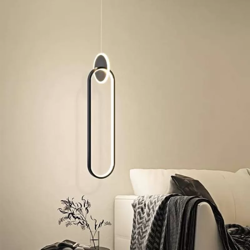 Đèn thả trần bàn ăn, tab đầu giường phòng ngủ W100mm DC-TTK135A