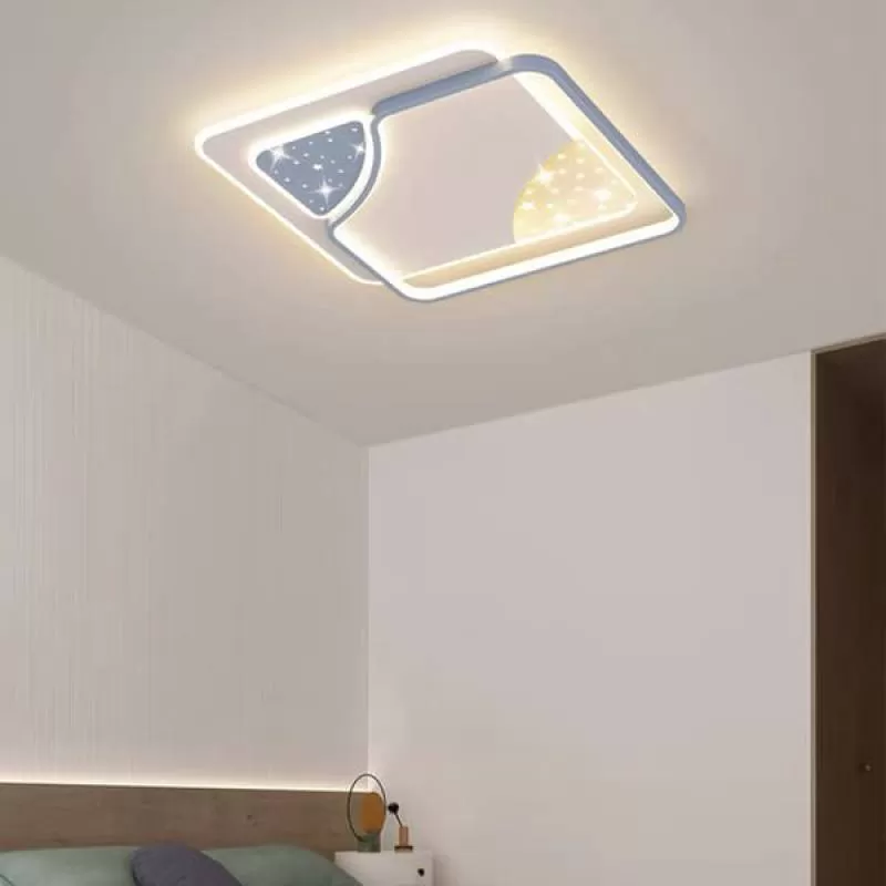 Đèn ốp trần phòng khách hiện đại 3 chế độ ánh sáng D500mm DR-NC912B