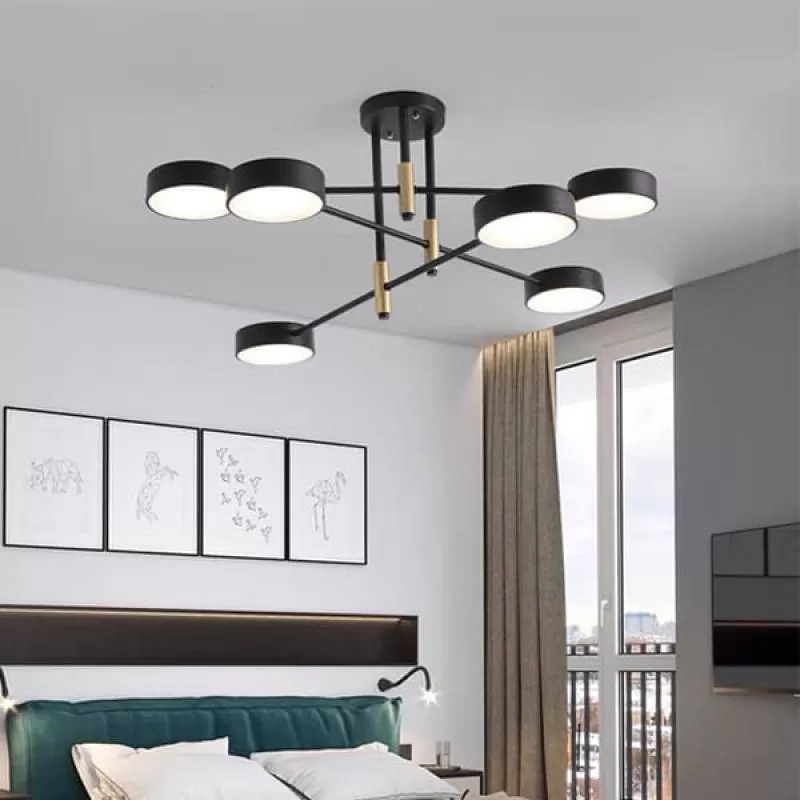 Đèn ốp trần phòng khách hiện đại 3 chế độ ánh sáng DC-TTK113T6 