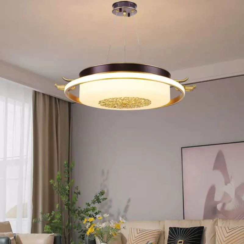 Đèn thả đồng phòng khách HP-TD6411-600 giá rẻ 30