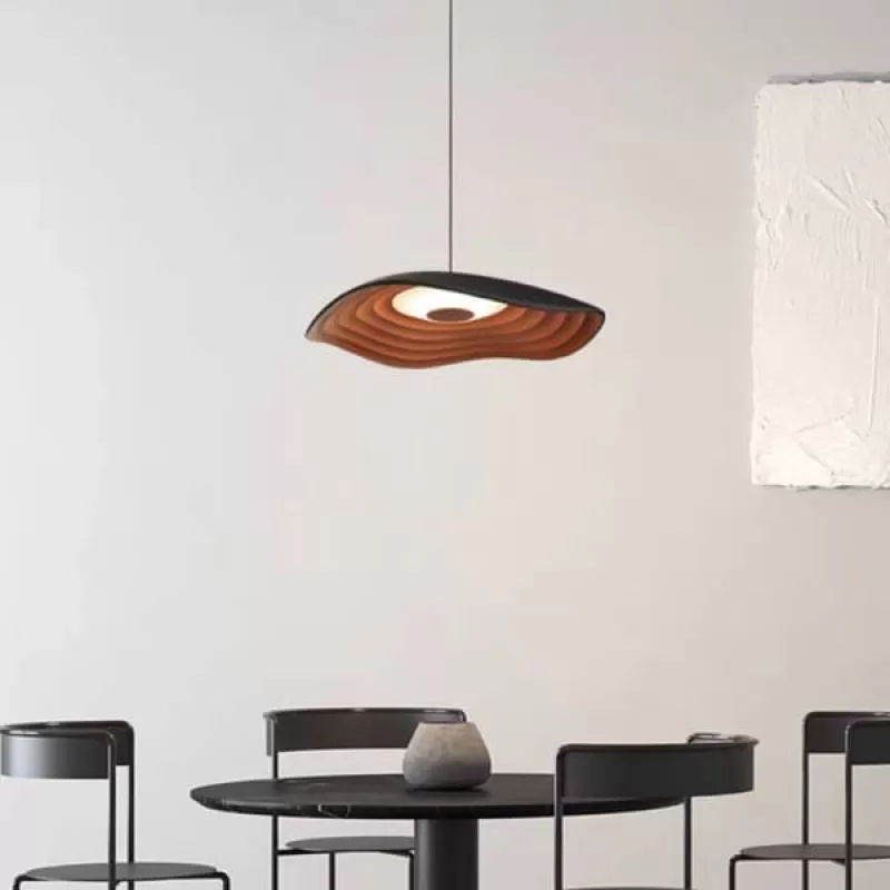 Đèn thả trần chiếu điểm tab đầu giường phòng ngủ D370mm DC-THD82DEN