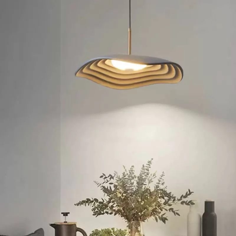 Đèn thả trần chiếu điểm tab đầu giường phòng ngủ D370mm DC-THD82XAM