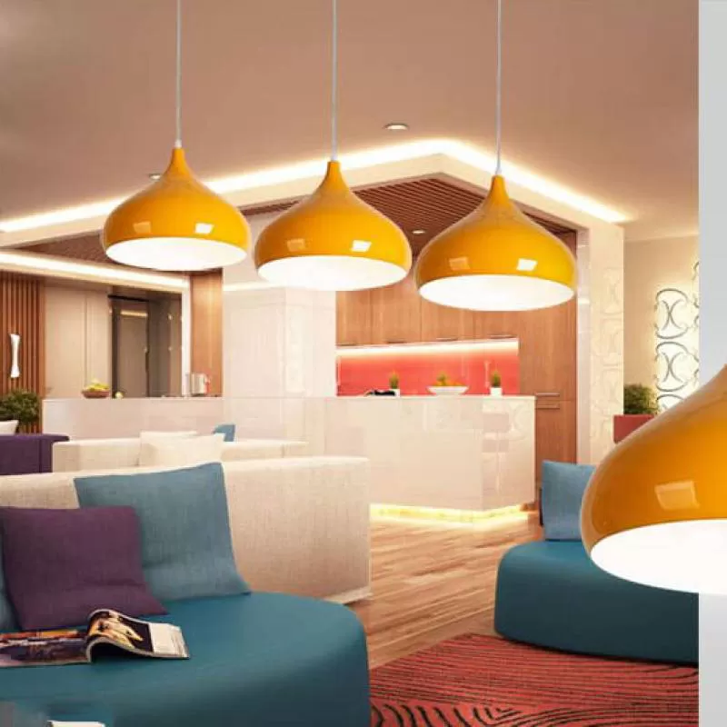 Đèn thả trang trí quán cafe, nhà hàng, bàn ăn AN-1178Cam