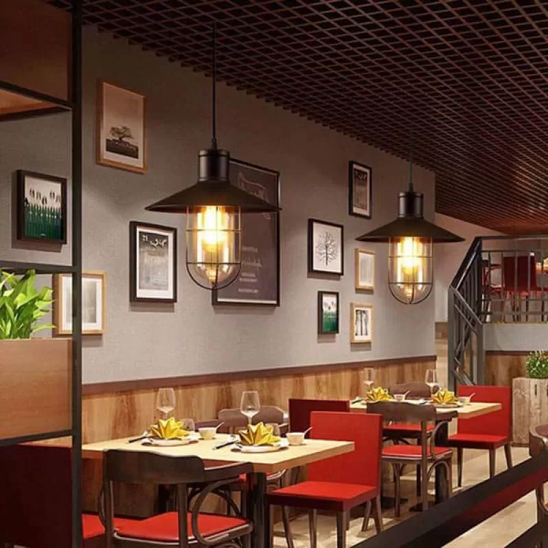 Đèn thả trang trí quán cafe, nhà hàng, bàn ăn VA-T14