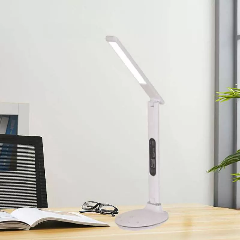 Đèn bàn cảm ứng chức năng đồng hồ báo thức, lịch, nhiệt kế HP-DB1953