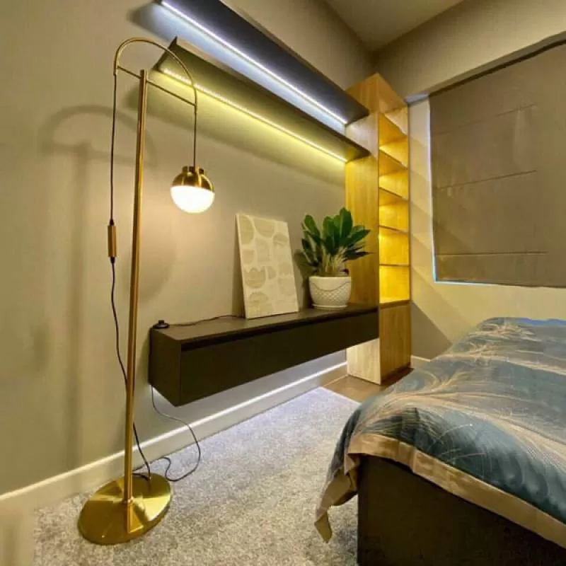 Đèn cây đứng trang trí góc sofa phòng khách, phòng ngủ đẹp DC-DD56 