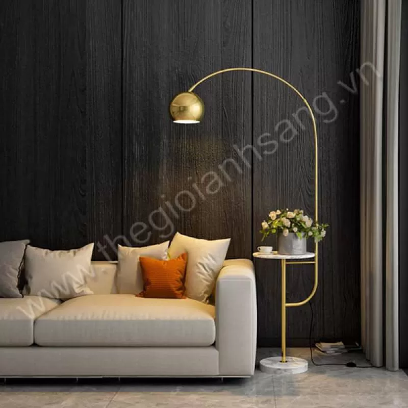 Đèn cây đứng trang trí góc sofa phòng khách, phòng ngủ đẹp PH-DC701