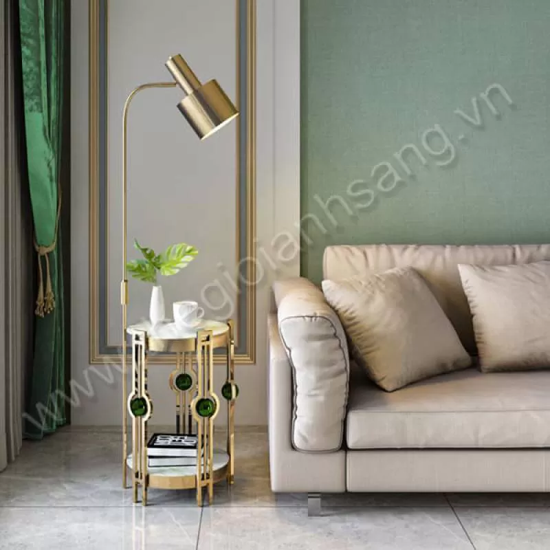 Đèn cây đứng trang trí góc sofa phòng khách, phòng ngủ đẹp PH-DC703