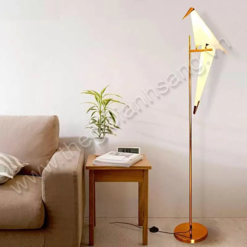 Đèn cây đứng led trang trí góc sofa phòng khách, phòng ngủ VA-T68F