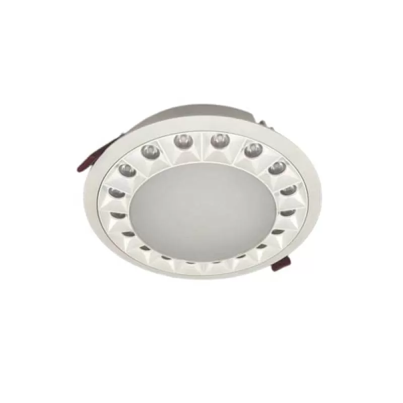 Đèn led âm trần 20W, ánh sáng 3 chế độ màu, khoét lỗ D200mm EC-LA664