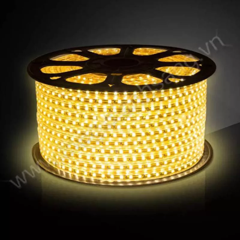 Led cuộn 100m 5730 2 đường bóng màu vàng HP-5730/2