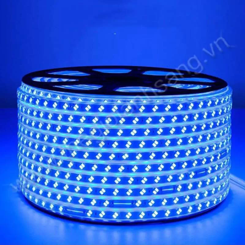 Led cuộn 100m 5730 2 đường bóng màu xanh dương HP-5730/2