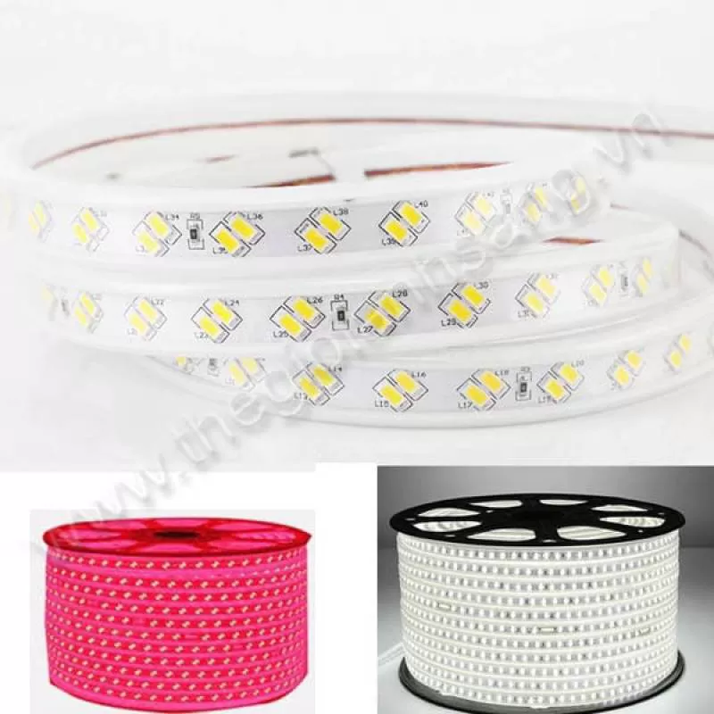 Led cuộn 100m 5730 2 đường bóng màu đỏ HP-5730/2