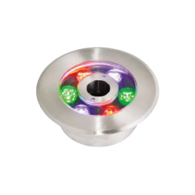 Đèn âm nước led RGB 6W điện 12V trang trí bể cá, hòn non bộ HP-HF26