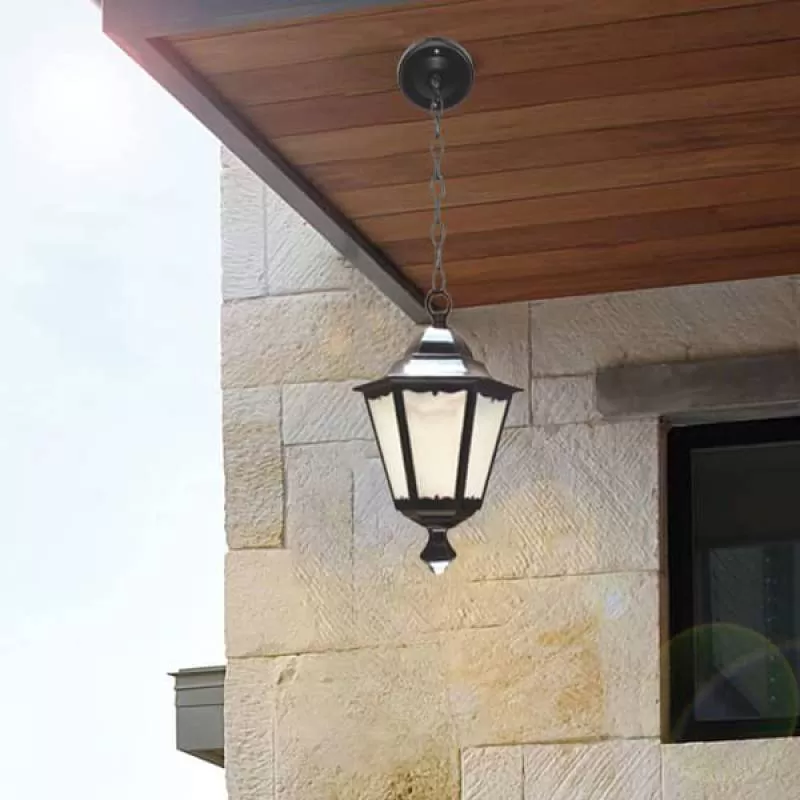 Đèn thả ngoài trời trang trí ban công và mái hiên D320mm TT-0306C