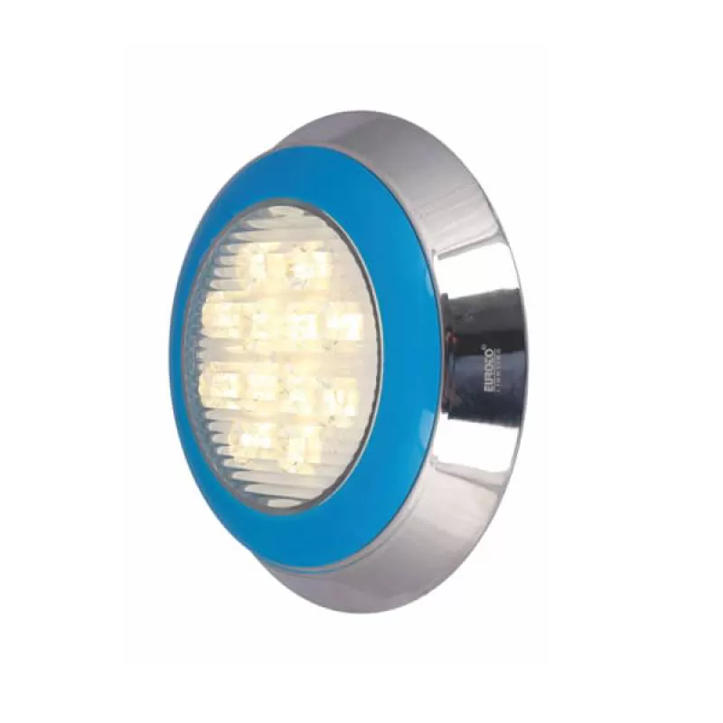 Đèn vách dưới nước, hồ bơi 24V-12W trắng, vàng chống nước EC-HBV12W