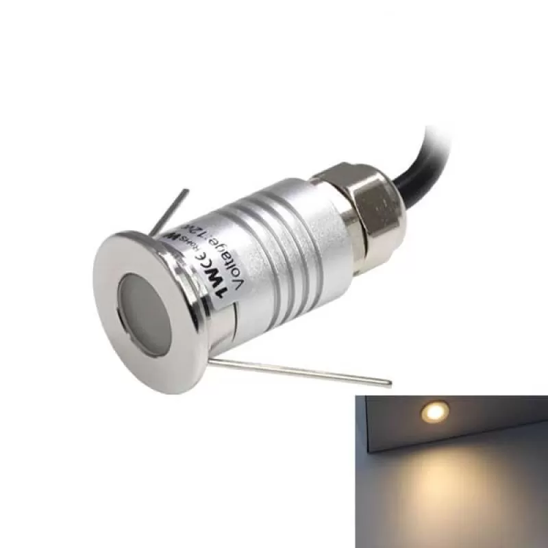 Đèn led âm nước ánh sáng vàng 3W điện 12V trang trí non bộ HP-FN12