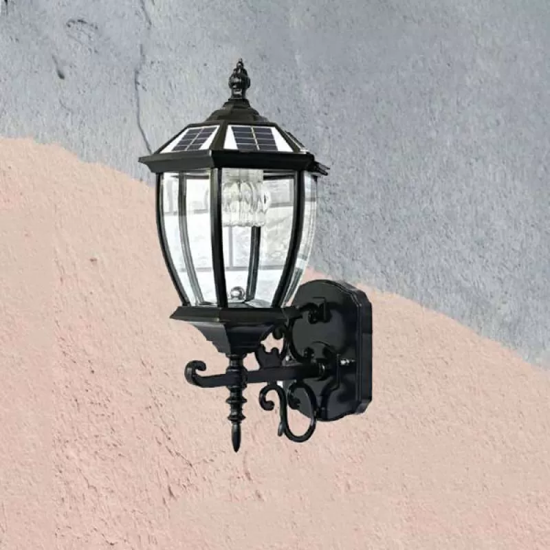 Đèn treo tường năng lượng mặt trời gắn cổng, hành lang H450mm PH-TD44