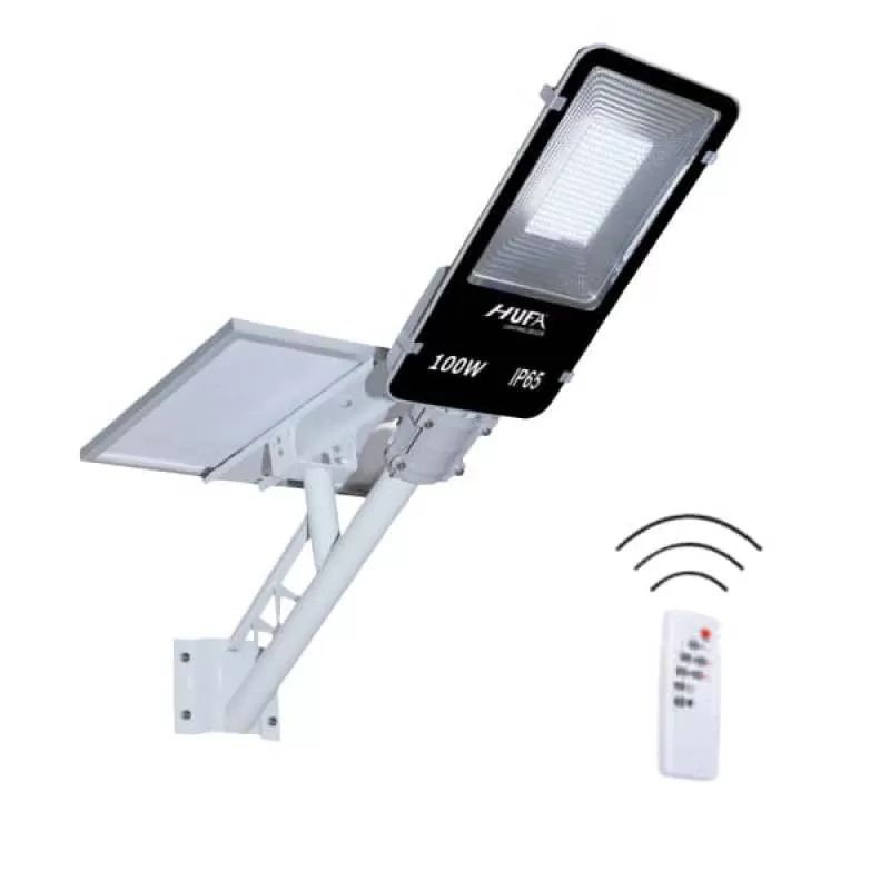 Đèn đường năng lượng mặt trời cảm biến tự động cao cấp 100W HP-NL01