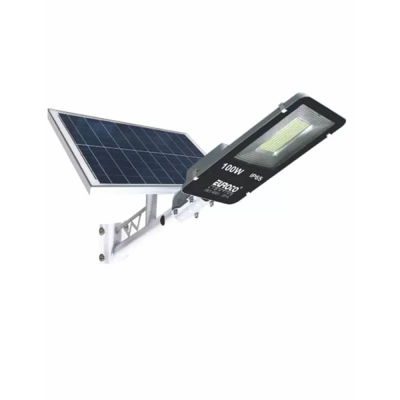 Đèn đường năng lượng mặt trời cảm biến tự động cao cấp 100W EC-SOLAR12