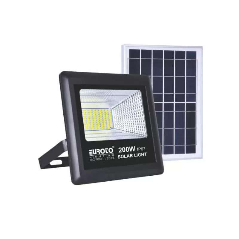 Đèn pha solar năng lượng mặt trời 200W cao cấp EC-SOLAR03