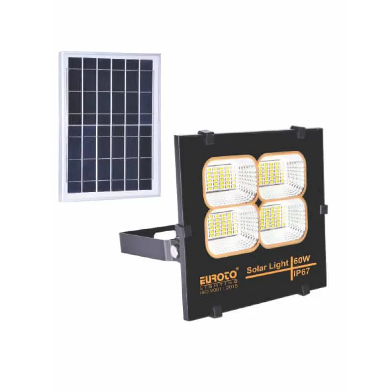 Đèn pha solar năng lượng mặt trời 60W cao cấp EC-SOLAR63