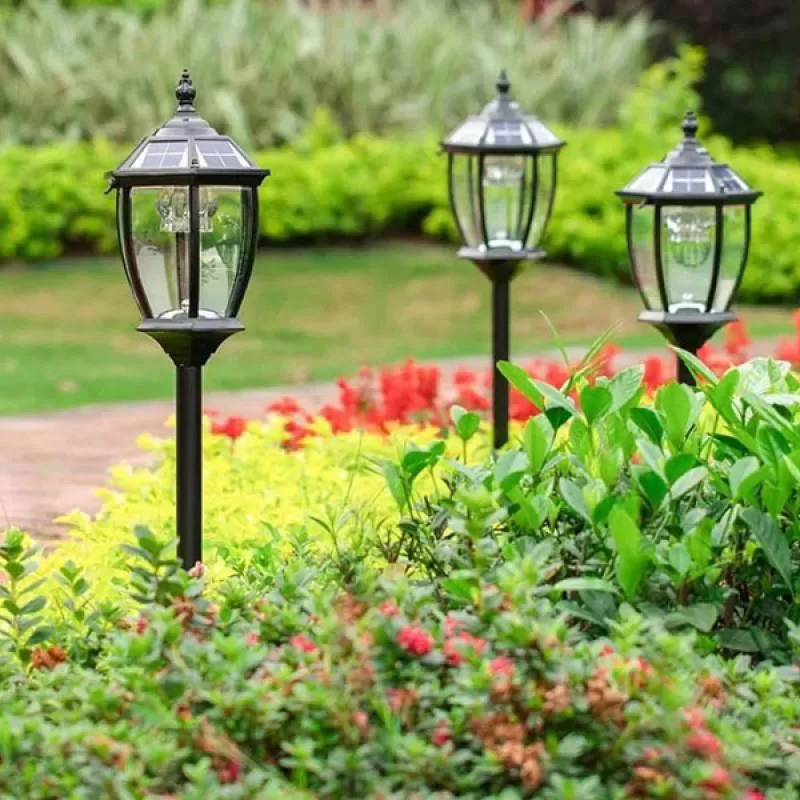 Đèn cắm bãi cỏ năng lượng mặt trời soi bụi cây, cảnh quan PH-TD83