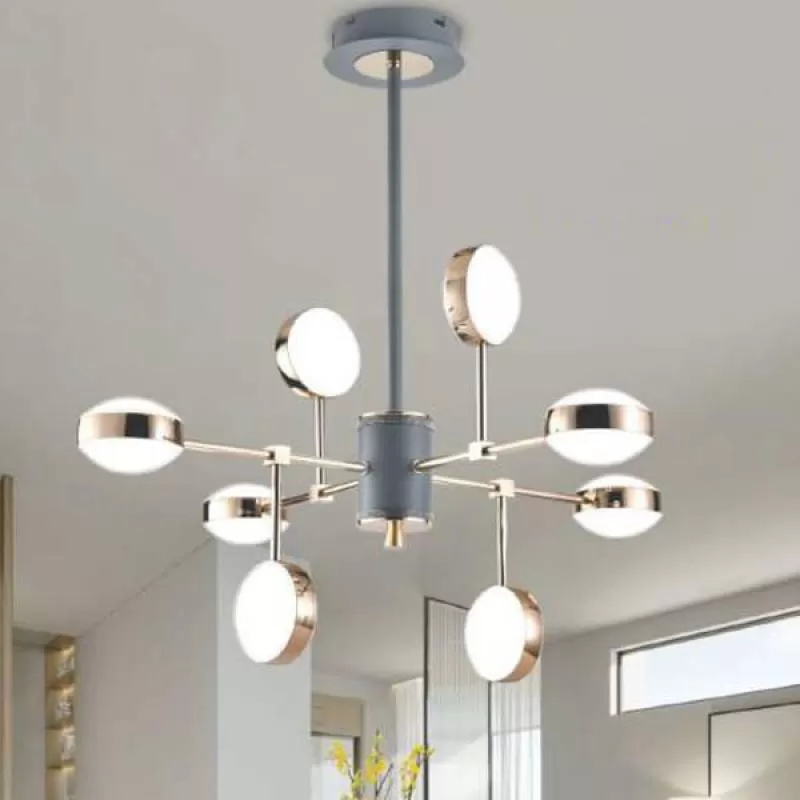 Đèn chùm phòng khách led 8 bóng AN-CY5085-4+4 giá rẻ 35