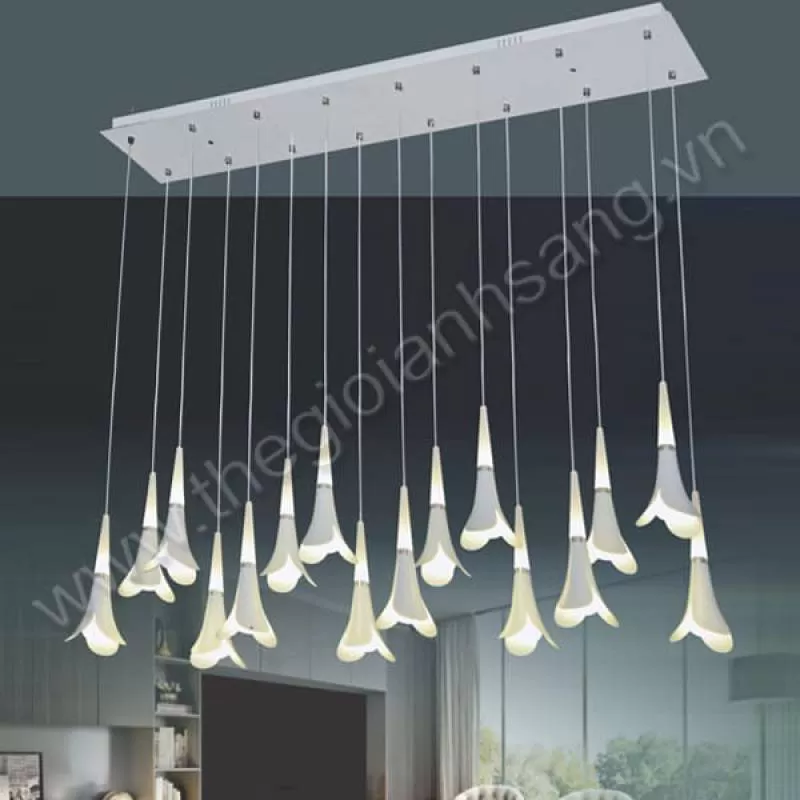 Đèn thả led L1200mm HP-TL224/16-Trưng Bày