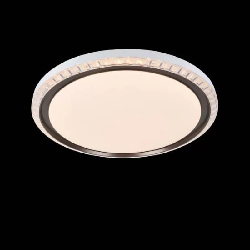 Đèn mâm áp trần led tròn 3 chế độ ánh sáng D500mm sang trọng EC-MSS666 