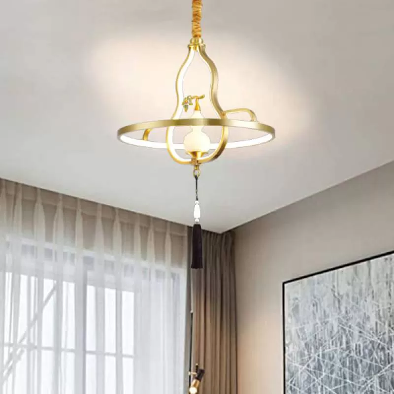 Đèn đồng thả bàn ăn HP-TD6402 nhập khẩu giá rẻ 30