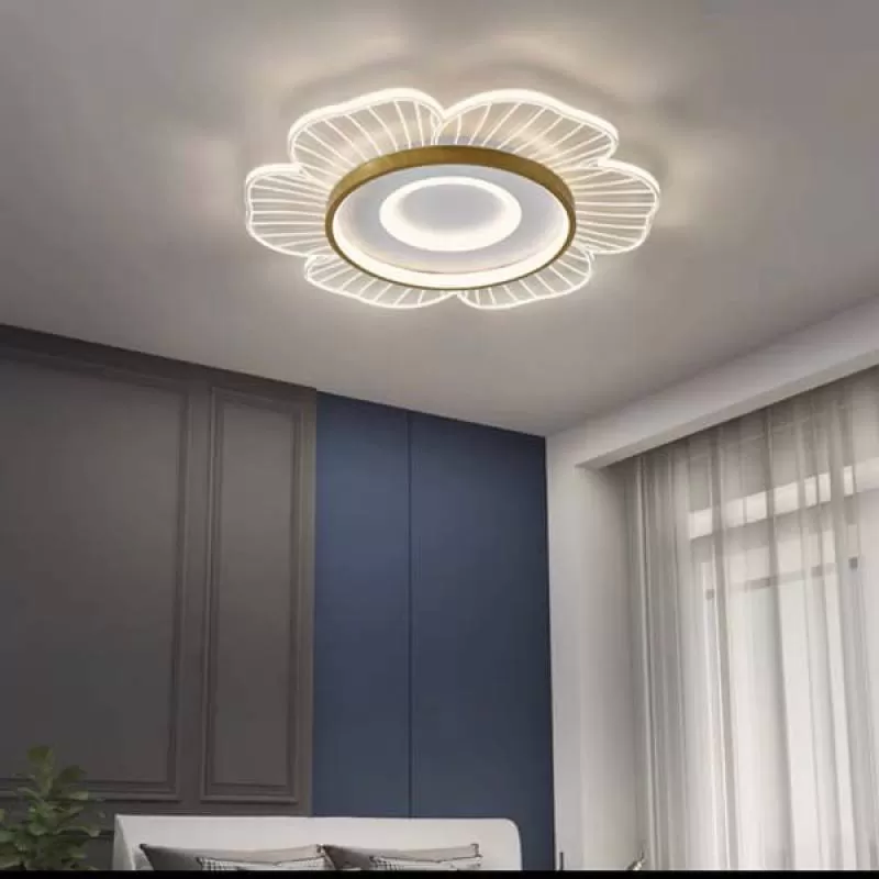 Đèn ốp trần led 3 chế độ ánh sáng trang trí phòng ngủ D500mm SE-MC615